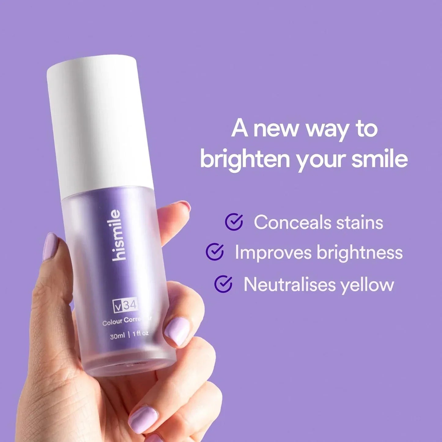 Hismile V34 Colour Corrector | Teeth Whitening Serum