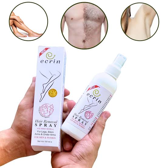 Ecrin – Hair Removal Spray For Men and Women | 100% Original Quick Hair Removal Spray