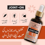 Sukoon Joint-On Oil 30ml of Pure Relief for Joint & Muscle Pain, Skin Care, Massage, and More! Try It for Arthritis, Bruises, Scars, and Beyond